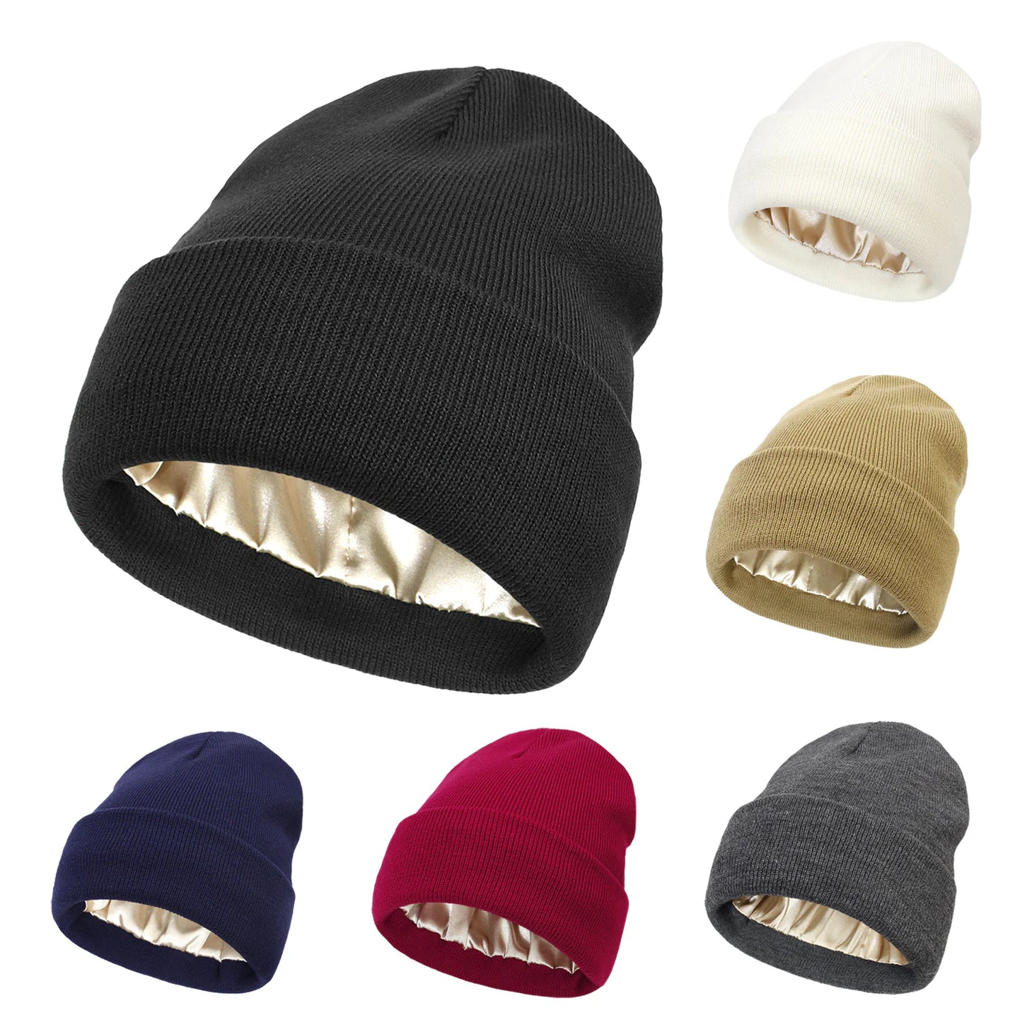 Satin Lined Beanie